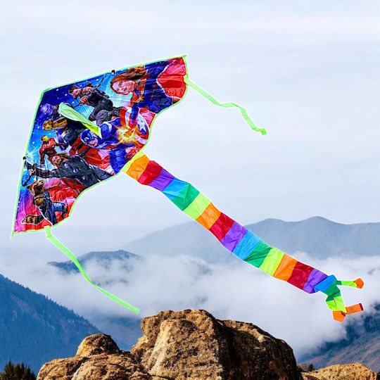 Triangular Kite with Tail & Twine 1pcs