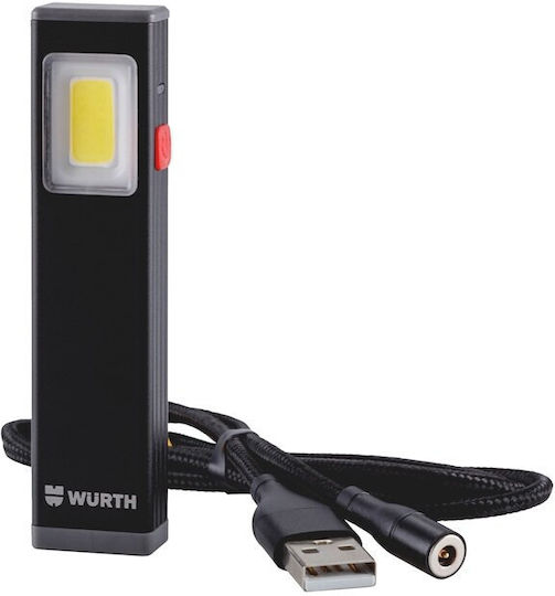 Wurth Φωτισμός Εργασίας LED IPX3 με Φωτεινότητα έως 300lm