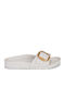 Madrid Big Buckle EVA Slides σε Λευκό Χρώμα