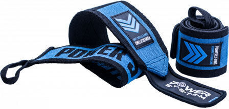 Power System Wrist Wraps Extreme Blue