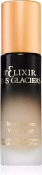 Hochdeckende Foundation Glättet die Haut Verkleinert Poren Valmont L'elixir Des Glaciers Teint Précieux Farbton Sandy Beige In Paris Volumen 30 ml