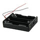 Battery Holder 3x18650 Cables