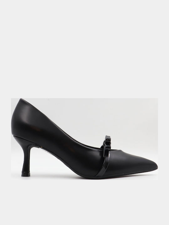 Sweet Shoes Γόβες με Λουράκι Μαύρες