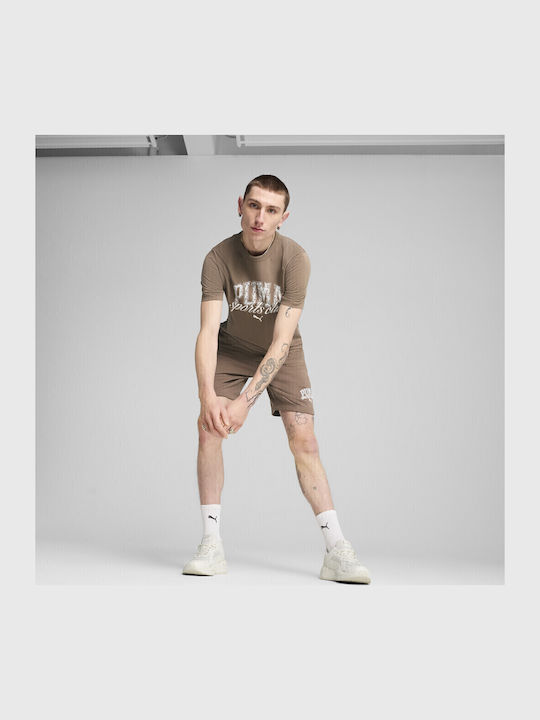 PUMA Мъжка Бермуда Кафява