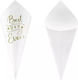 Papierkegel Bester Tag aller Zeiten 10 Stück Gastgeschenk 16cm 492862 Ntampoudis Ntm-492862