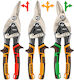 Ingco Tin Snips 250mm Set of 3 Pieces Htsnk0110