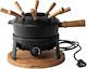 Boska Holland Electric Cast Iron Fondue Pot Black 22x21.7x34.7cm