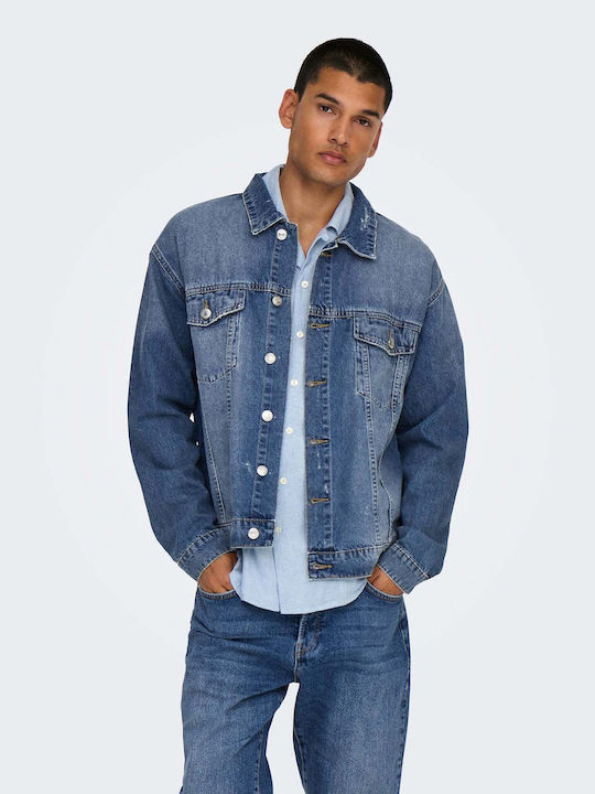 Jeansjacke Jacke Light Blue