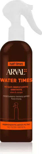 Arval Half Times Moisturising Tanning Water 300 Ml Refreshing Spray Extended Tan