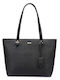 Damentasche Shopper Schultertasche Schwarz