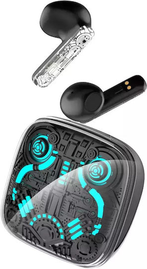 Infinix XBuds 3 GT Bluetooth Handsfree Ακουστικά με Αντοχή στον Ιδρώτα και Θήκη Φόρτισης Μαύρα