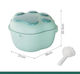 Plastic Food Storage Container for Dog & Cat