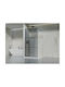 Διαχωριστικο Ντουζιερας Σταθερο 90x190cm Black Ιcs 123b/90