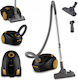 Zelmer ZVC250 Vacuum Cleaner 800W Bagged 2.5lt Black