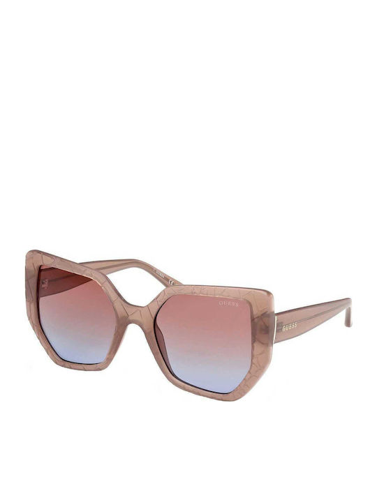 Guess Ochelari De Soare Pentru Femei Cu Ramă Neagră Din Plastic Și Lentile Degrade GU00153 57F