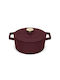 Berlinger Haus Leonardo Collection Deep Pot made of Cast Iron 4.35lt / 24cm