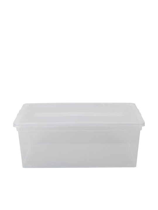 AGC Kunststoff Aufbewahrungsbox mit Deckel Transparent 4Es 1Stück