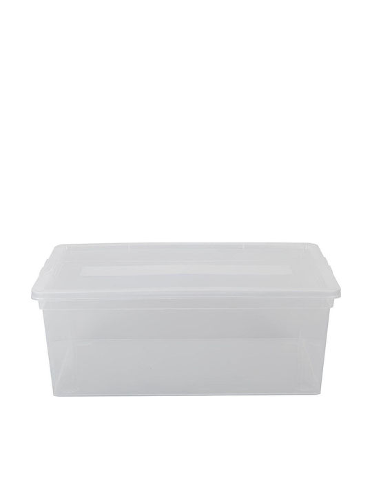 AGC Kunststoff Aufbewahrungsbox mit Deckel Transparent 8Es 1Stück