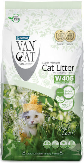 Van Cat Άμμος Γάτας χωρίς Άρωμα 15kg / 17.7lt