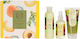 Fresh Line Grape & Nectarine Skin Care Set for Body Cleaning 3pcs
