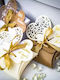 Ivory Paper Box 10pcs Favor Satin Ribbon 10×7.5×2.5cm 777711 Ntampoudis Ntm-777711