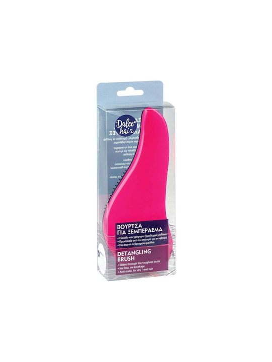 Dalee Hair Detangling Brush Hot Pink