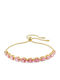Swarovski Matrix Women's Bracelet Gold Plated 24cm