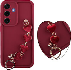 Volte-Tel Hearts Strap Umschlag Rückseite Silik...
