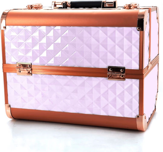 My Home Luxury Kosmetikkoffer Weiß H31xW20.5xL25cm