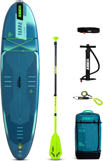 Jobe Yarra Φουσκωτή Σανίδα SUP με Μήκος 3.2m Μπλε