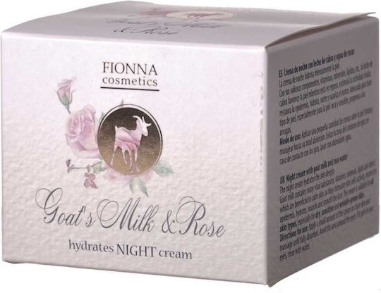 Fionna Cosmetics Goat's Milk & Rose Creme Gesicht Nacht 50ml