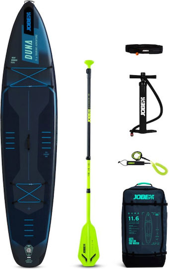 Jobe Duna Φουσκωτή Σανίδα SUP με Μήκος 3.5m Μπλε