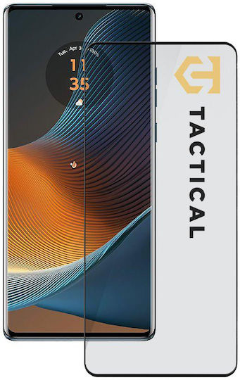Tactical 5D 0.33mm Tempered Glass Μαύρο (Motorola Edge 50 Fusion Black)