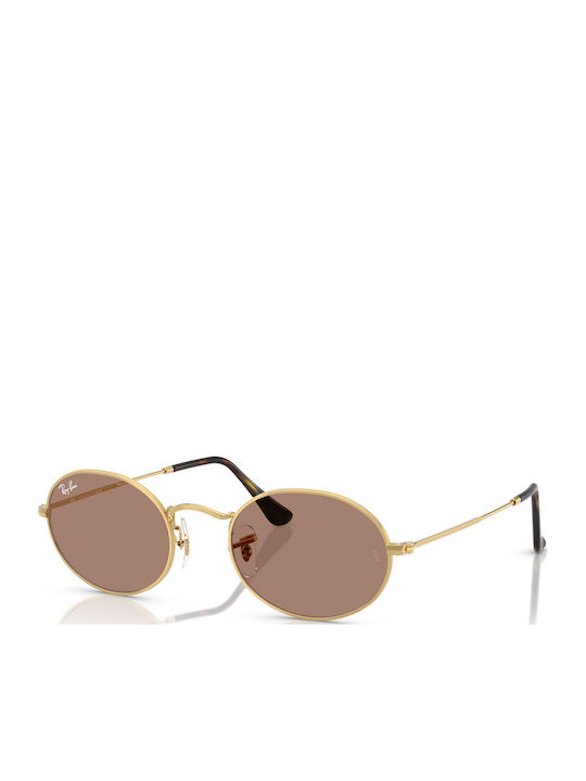 Ray Ban Унисекс Слънчеви Очила с Златен Метален...