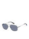 Polaroid Herren Sonnenbrille mit Silber Metall Gestell und Gray Linse pld6235/s/x V84/C3