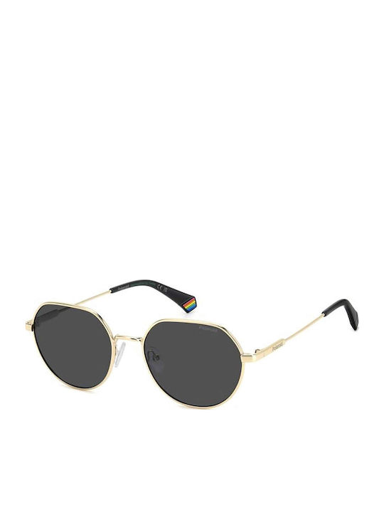 Polaroid Women’s Sunglasses With Gold Metallic ...