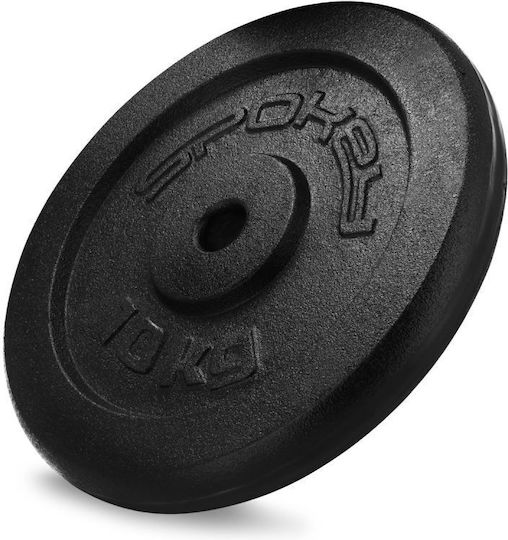 Spokey Sinis Set of Plates Metal 1 x 10kg Ø29mm