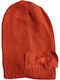 Beanie Γυναικείος Σκούφος Πλεκτός σε Κόκκινο χρώμα
