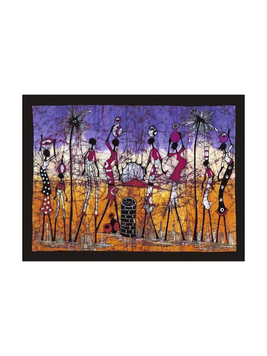 Събиране на копия в Калахари II 40 x 50 см