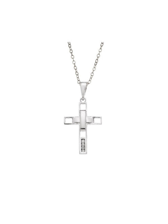 Senza Women's Cross from Silver