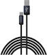 Devia Gracious USB 2.0 Cable USB-C male - USB-A Black 1m