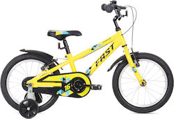 Fast 14" Kids Bicycle BMX Yellow