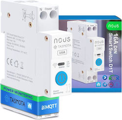 Nous Διακόπτης Ράγας WiFi 110V 16A