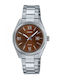 Casio Women's Watch 30mm Battery with Silver Metal Bracelet