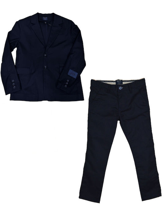 Kinderanzug Sommer 2Stück Navy