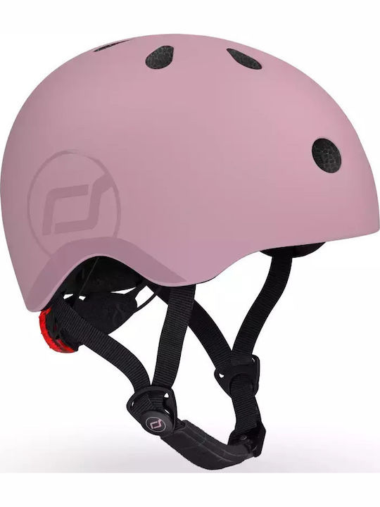 Scoot & Ride Kids' Helmet for City Bike Pink wi...