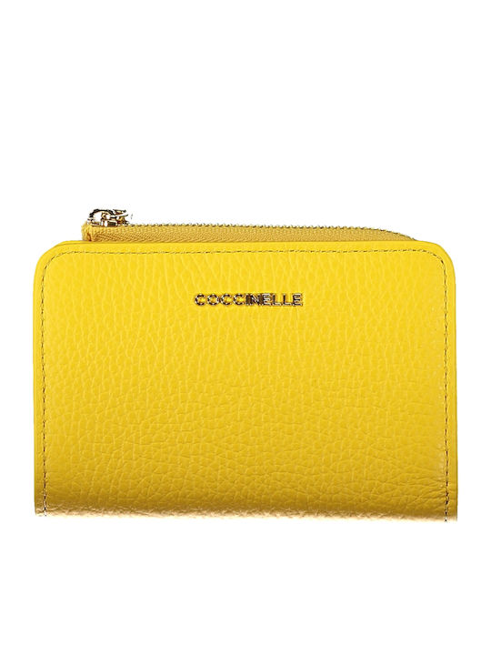 財布・小物その他 COCCINELLE Woman Wallet Yellow E2MW5172101 J19 Amazon.com: Coccinelle Metallic Soft Wallet Grainy Leather