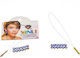 Rhinestone-Haarnadeln im 12er-Pack - Lila
