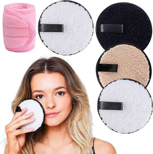 Face Halo Reusable Cloths Makeup Remover Face & Eyes 4pcs