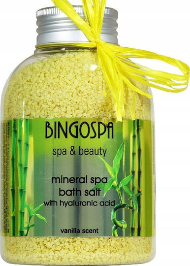 BingoSpa Άλατα Μπάνιου με Άρωμα Vanilla 650gr